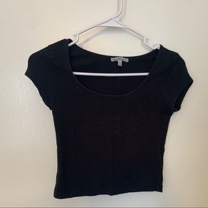 Charlotte Russe black crop top